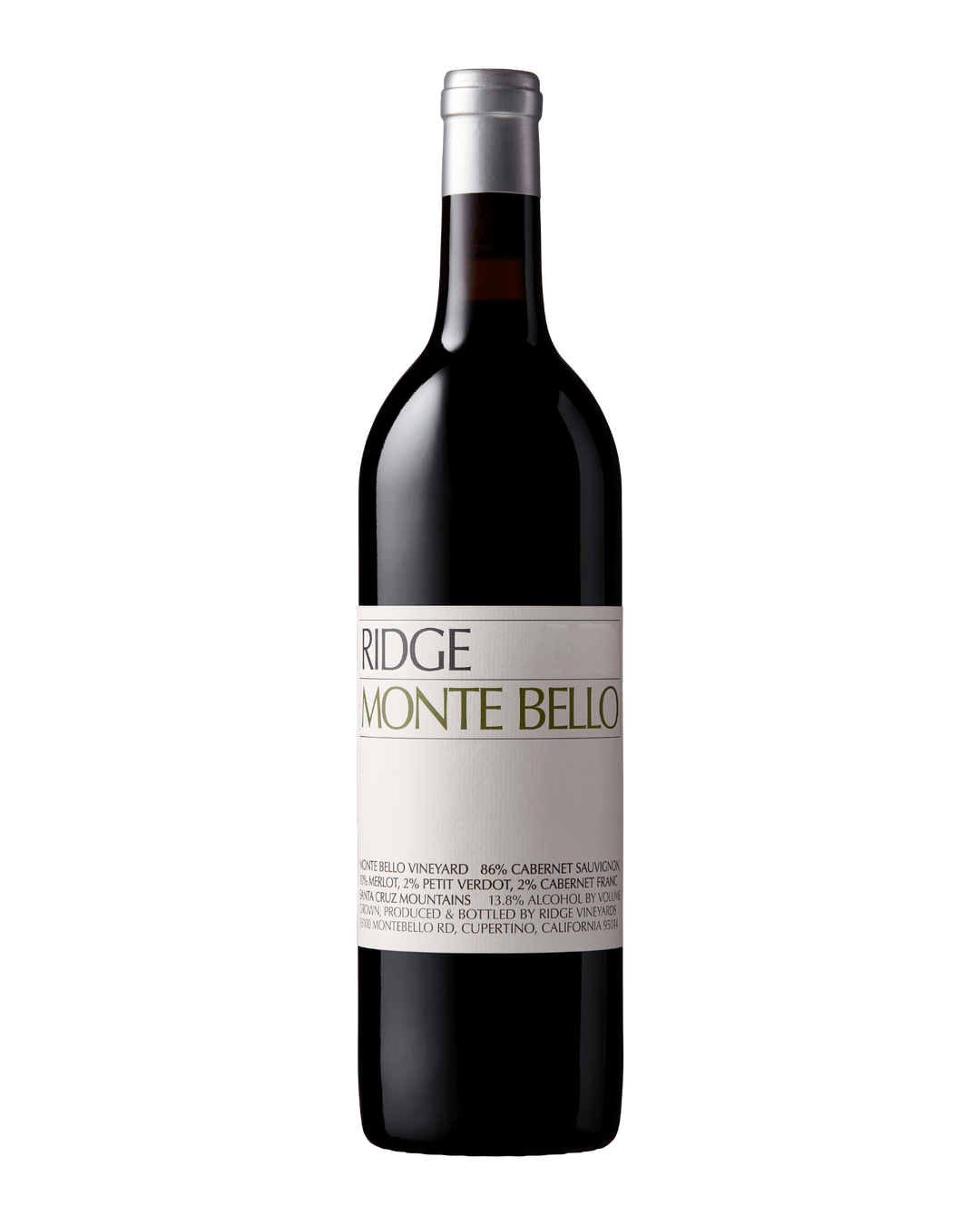 Ridge Vineyards Monte Bello Half Bottle