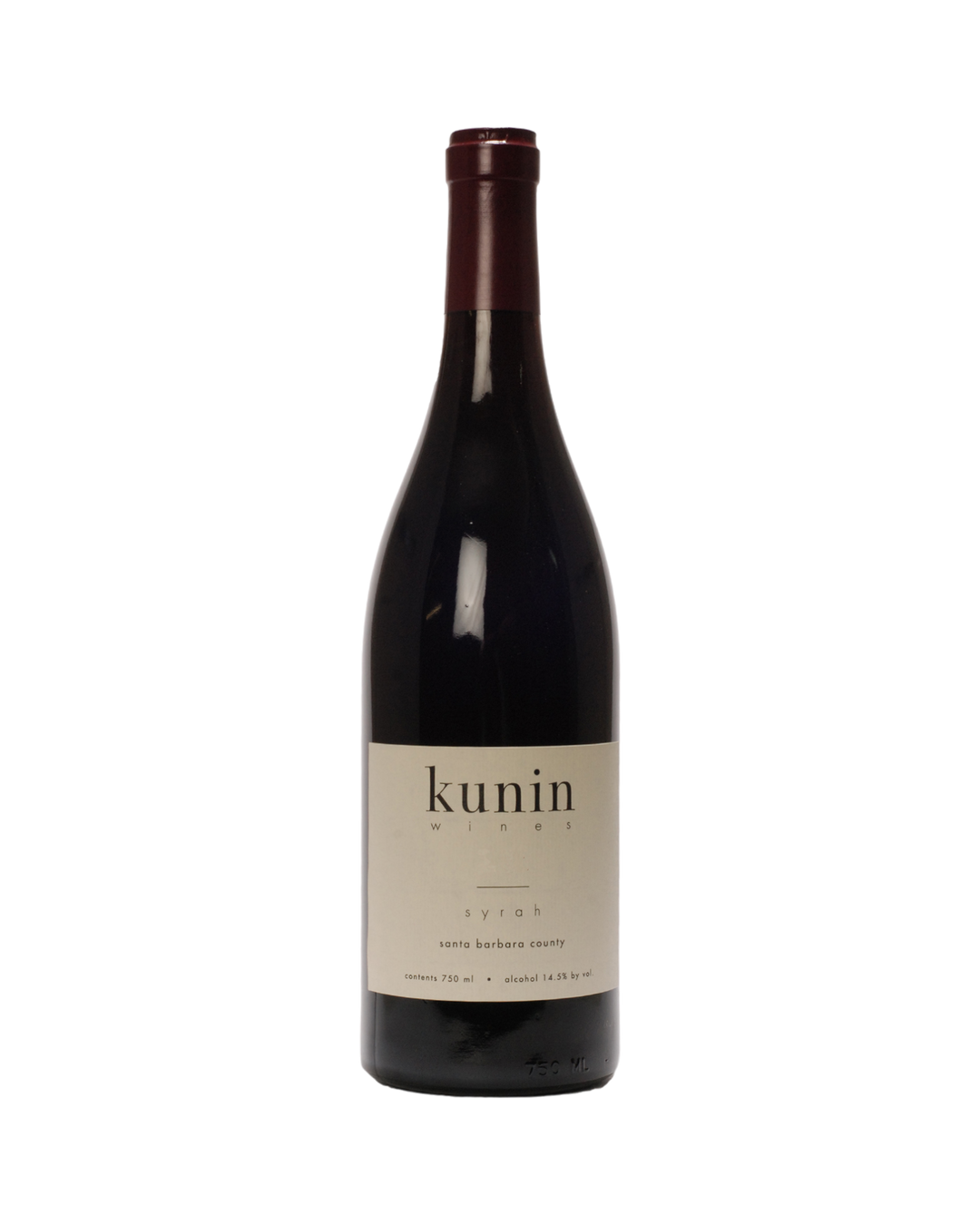 Kunin Santa Barbara County Syrah
