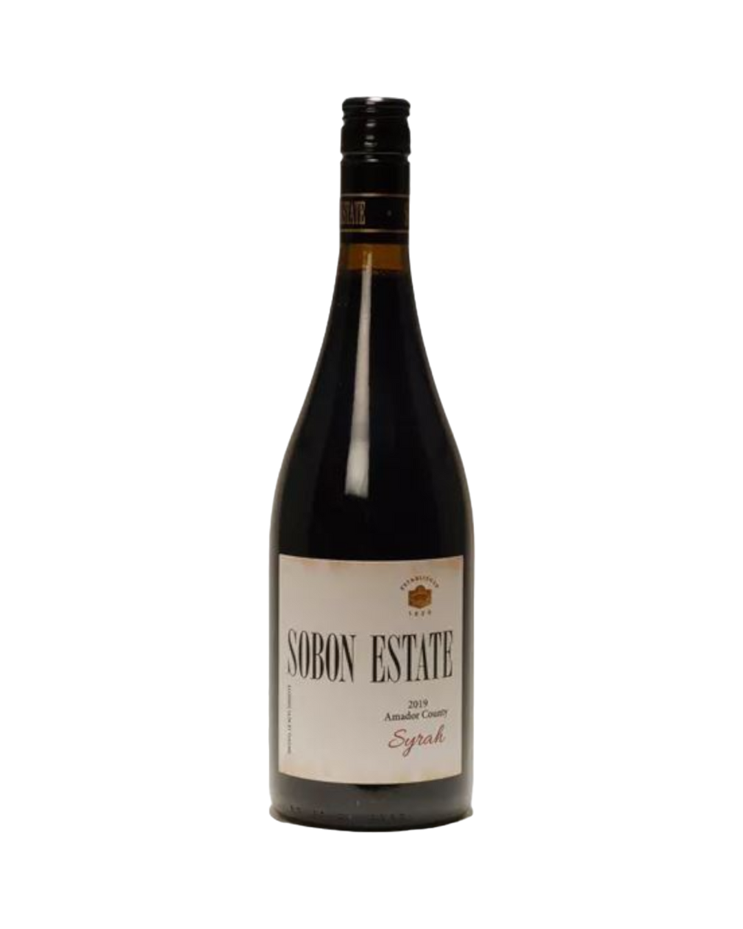 Sobon Estate Amador County Syrah