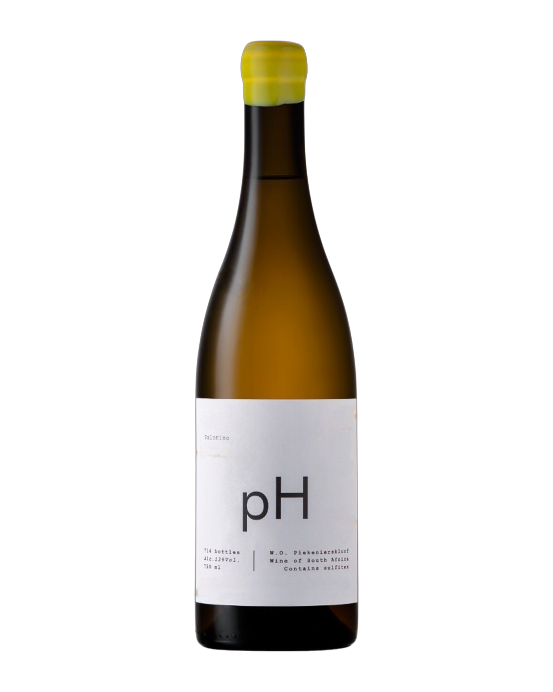 Vino pH Piekenierskloof Palomino