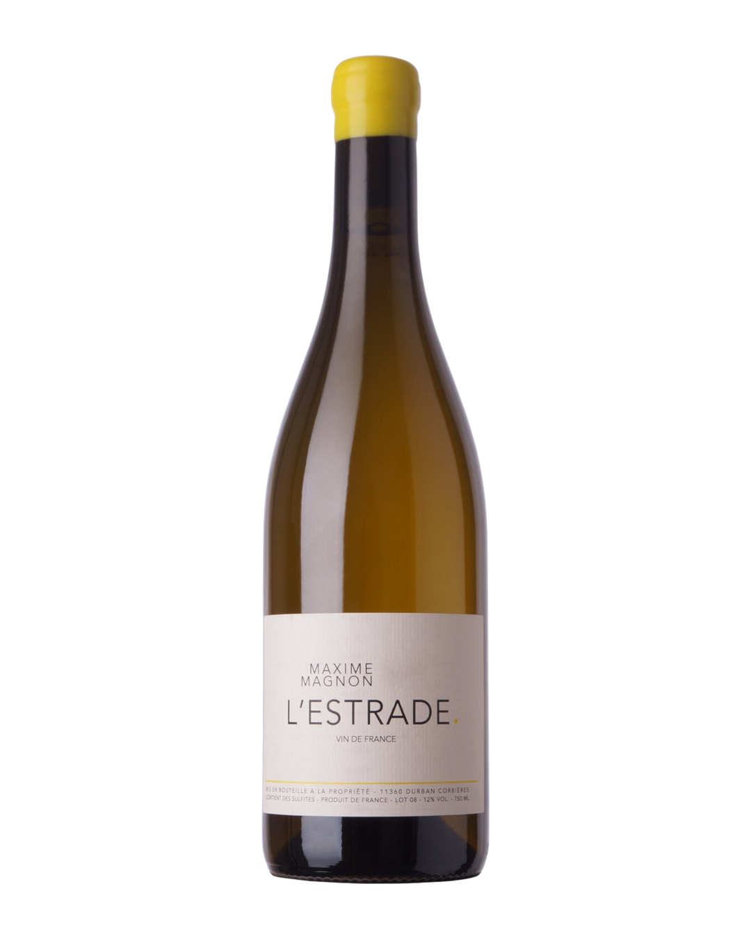 Maxime Magnon Vin de France Blanc L'Estrade