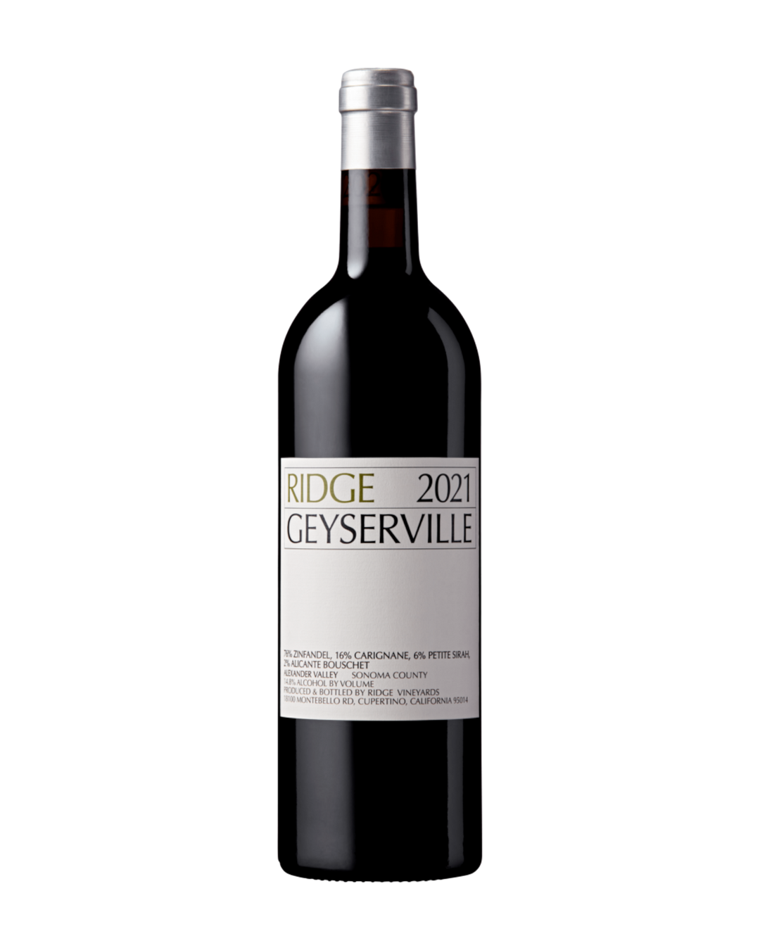 Ridge Vineyards Geyserville Half Bottle