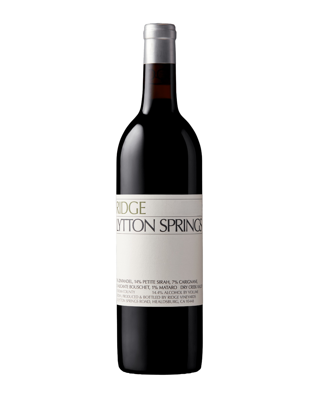 Ridge Vineyards Lytton Springs Half Bottle