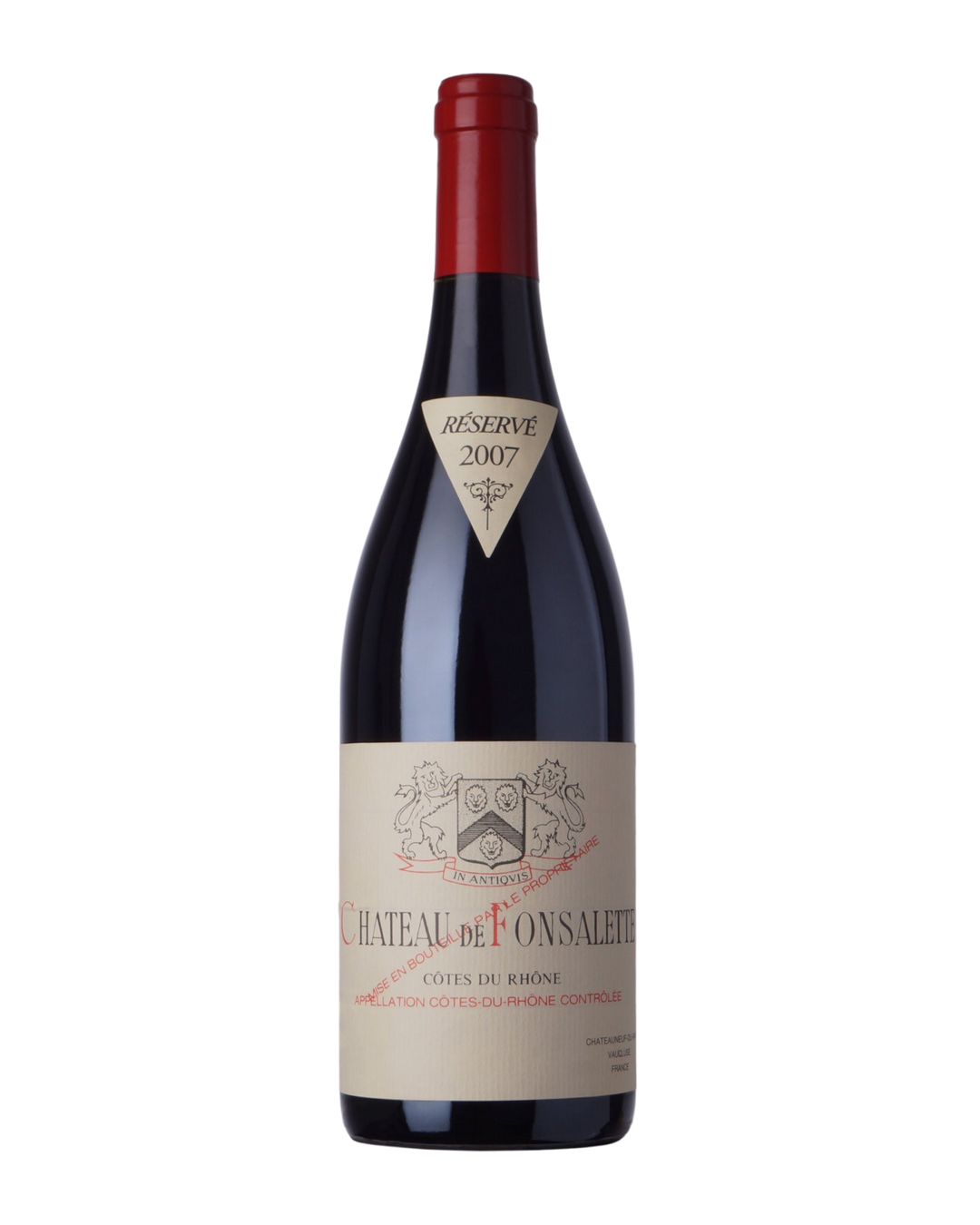 Chateau de Fonsalette Cotes du Rhone Cuvée Syrah